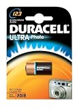 Duracell Ultra M3  3V Camera Battery  Pack of 1 DL123