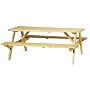 L R McCoy PTNT Wood Picnic Table