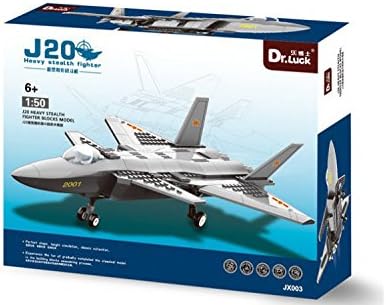 Dr.luck 1:50 J20 Heavy Stealth Fighter Blocks Model