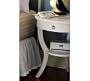 Pottery Barn Carrie Pedestal Bedside Table
