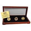 Seattle Mariners 24Kt Gold And Infield Dirt 3 Coin Set