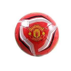  MANCHESTER UNITED FOOTBALL CLUB OFFICIAL LOGO FULL SIZE SOCCER BALL