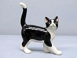 CAT Black and White strolls MINIATURE New Porcelain NORTHERN ROSE R314B