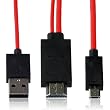 Wicked Chili MHL Kabel 4,0m f�r Samsung Galaxy S4 i9500, S3 i9300, Note 2 N7100, S IV LTE i9505, S III LTE i9305 (11-polig, HDMI integriert, 1080p Full HD)