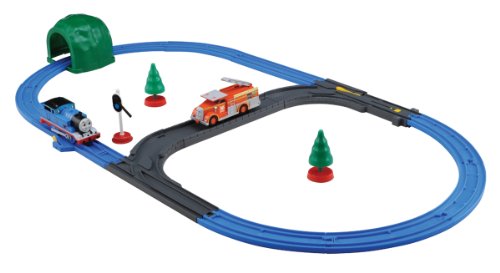 プラレールトーマス いっしょに走ろう!消防車フリンとトーマスセット
