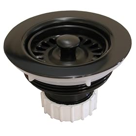 Plumbest B02-024 Competitive Basket Strainer, Black