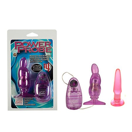 California Exotics / Swedish Erotica Power Probe Purple Probe Adult Sex Toy Kit