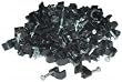 Cable-Clip Black RG59 (100 pieces per bag)