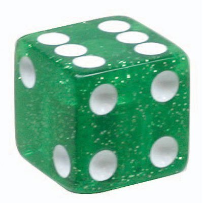 Trik Topz Dice Valve Caps Pair Green Glitter On Sale