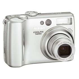 Nikon Coolpix 5200 Digital Camera [5MP, 3x Optical Zoom]