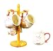 PIG 3-D Mug Set of Mugs w/Mug Tree *NEW!*
