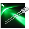 20 LEDs 5mm wasserklar gr�n Typ "WTN-5-13000gr"