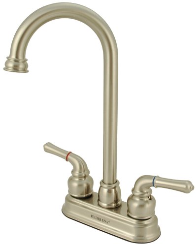 4 Bar Faucet Satin Plumb USA