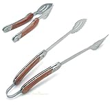 Charcoal Companion CC1103 Explorer Folding Handle Tongs by Charcoal Companion