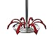 Dreamfarm Smood One-Handed & Ergonomic Soft-Grip, Stainless-Steel Vegetable & Potato Masher with Silicone Bowl Scraper - Black