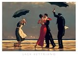 The Singing Butler Art Poster Print by Jack Vettriano, 48x36
