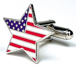 American Flag Cufflinks