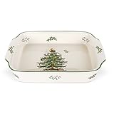 UPC 092764009511 product image for Spode Christmas Tree Rectangular Handled Dish | upcitemdb.com
