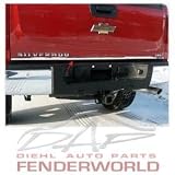 CHEVY SILVERADO 07-08 CHROME STEEL TAILGATE DECK TRIM