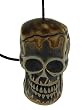 Resin Imitation Bone Pendant Big Skull - Adjustable Cord - 40mm x 24mm
