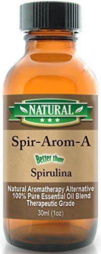 Spirulina Natural Alternative (LARGE SIZE), 100% Pure Essential Oil Blend, Therapeutic Grade Spir-Arom-A (Aromatherapy) 30ml (1 ounce)