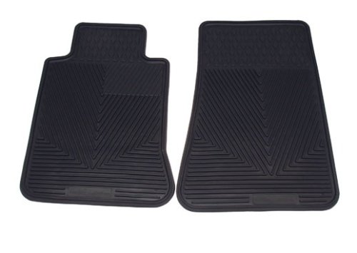 Mats4Less IW030BK 9245 1980-1988 Porsche 924 Black All Weather Floor Mats