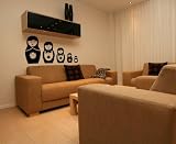 Babushka Dolls - Vinyl Wall Art Decal Stickers Decor Graphics