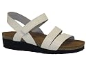 NAOT Kayla Sandal in White Leather