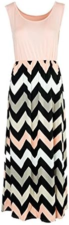 SHE Women Tank Maxi T Shirt Dress Casual Cute Sundress S