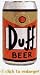 Duff Beer Can and Playing Cards The Simpsons Series 2