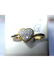 Diamond Heart Ring