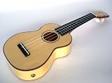 CLEARWATER SOPRANO UKULELE SOLID SPRUCE TOP STUNNING FLAME MAPLE BACK SIDES ELECTRO ACOUSTIC