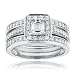 Diamond Bridal Set 1 1/5ctw
