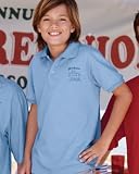 Jerzees Youth 5.6 oz. 50/50 Cotton/Poly Jersey Golf Shirt with Spotshield?