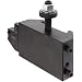 Dorian Tool QITPN-881 Chromium Molybdenum Alloy Steel Quick Change OD and ID Threading Holder with External On Edge Insert Cartridge for QITP40N Quadra Indexing Quick Change Tool Post, 1-3/4" Width, 2-1/2" Height