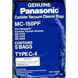 Click here to buy Panasonic MC150PF Canister Vacuum Cleaner Bag by Panasonic.