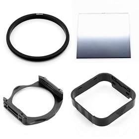 82MM RING ADAPTER+GRADUAL ND2 SQUARE FILTER+ HOLDER +HOOD FOR COKIN P SERIES