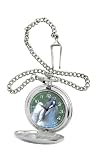 American Kennel Club Men's D1623 Shih Tzu Pocket Watchwith Chain