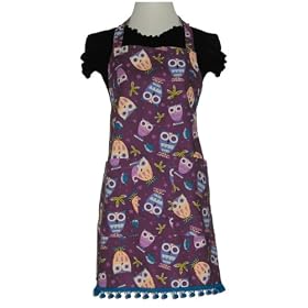 Sassy Cook'n 017568A Purple Peepers Apron by 