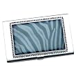 Zebra Business Card ID Case