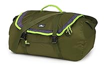 High Sierra Pack-N-Go 2 40-Liter Sport Duffel Bag, Moss/Mercury/Chartreuse
