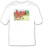 T-shirt with Latvia, galloping, stable, Europe, horse, stud, breeding, equine, farm, "animal husbandry"