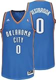 Russell Westbrook Blue adidas Revolution 30 Swingman Oklahoma City Thunder Jersey