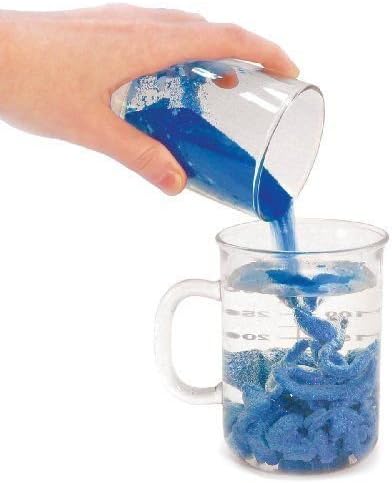 1 X Magic Sand Blue Hydrophobic Compound Learning Educational Kids Toy Science