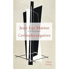 Certitudes n�gatives
