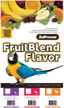 ZuPreem Fruit Blend Bird Food Large Parrot 35lb 