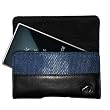 Black Leather and Blue Mesh Case Pouch with Belt Clip for Microsoft Zune HD 1...