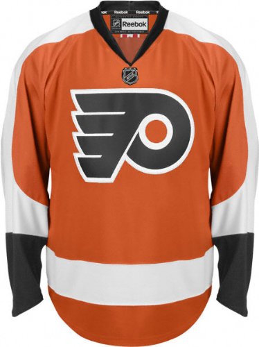 NHL Youth Philadelphia Flyers Team Color Replica Jersey - R58Hwboo (Orange, Small/Medium)