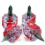 Screwdrivers: Wilmar W80004 4 Piece Mini Stubby Screwdriver Set