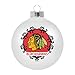 NHL Chicago Blackhawks Large Ball Ornament
